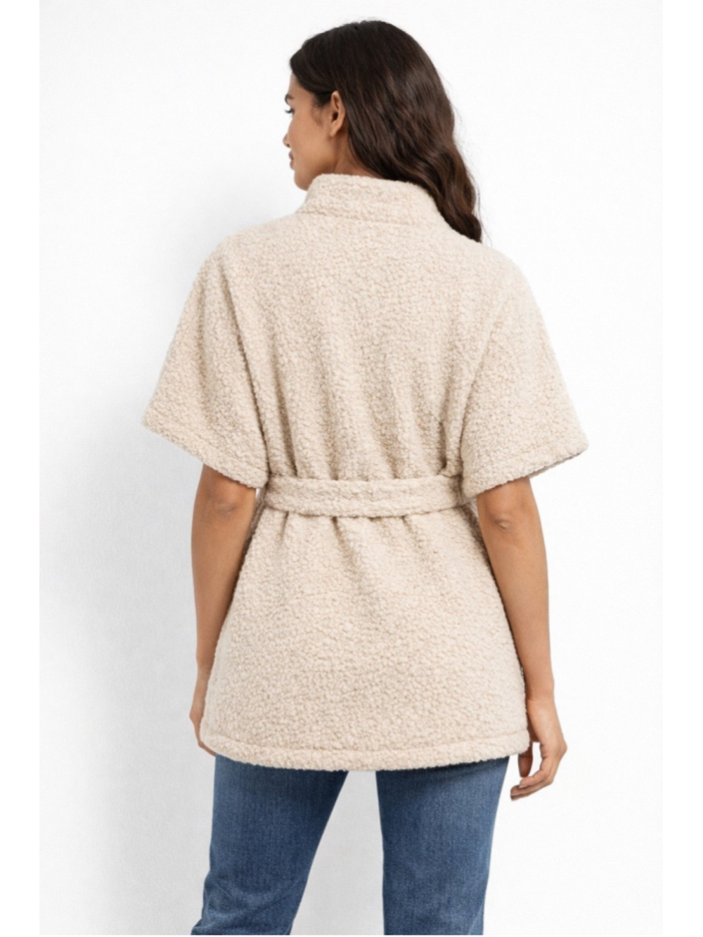 Liz Claiborne half sleeve snap front jacket - Picture 3 of 7